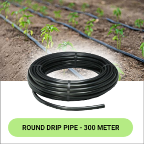 12mm Online 300 meter Drip Irrigation Pipe 0.4mm thickness