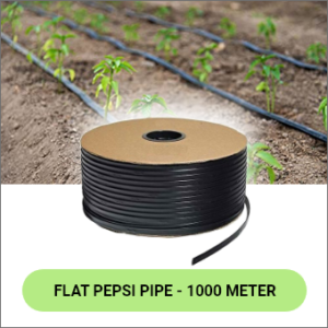 20mm Inline Drip Irrigation Pipe 1000 meter [ 20 - 4 - 40 ] 40cm Dripper 4 Litre/ Hour water for Plant Gardening