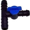 Drip Lateral Tee Cock / Tap Drip Irrigation Accessories