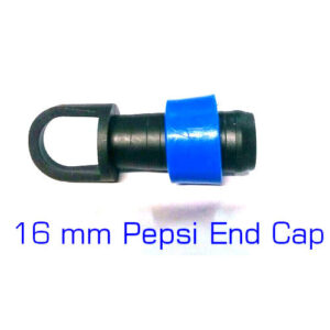 16mm pepsi End Cap Flat Drip inline End Cap Drip end Connectors
