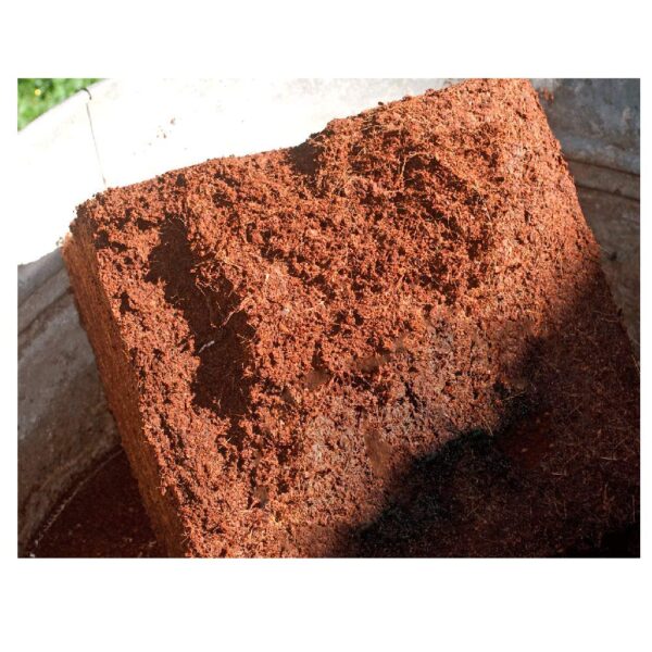Cocopeat (5 kg block) Coir pith for kitchen and terrace gardening Potting Mixture Soil Manure (5 kg, Cake) - Image 5