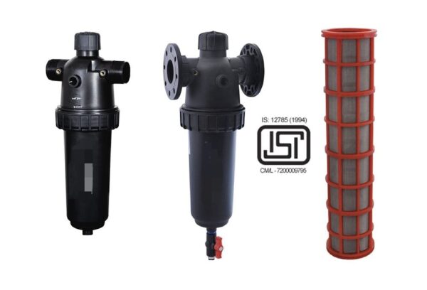 Siddhi Drip Screen Filter 2.5 inch Irrigaton filter Max Pressure 4 kg/ cm2 filteration Surface area 800cm2 Flow Rate range 35-45 m3/h - Image 2
