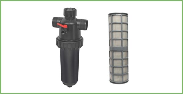 Siddhi Drip Screen Filter 2.5 inch Irrigaton filter Max Pressure 4 kg/ cm2 filteration Surface area 800cm2 Flow Rate range 35-45 m3/h