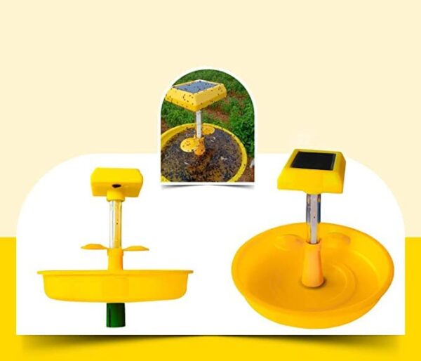 1.2 watt Solar Panel Mini Solar Light Trap for 1 Acre Area