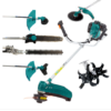 6 in 1 Side pack Brush Cutter with Weeder, Tiller Chainsaw & Blade Attachments,52cc 2 Stroke