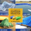 130 GSM HDPE  Waterproof  Multipurpose Poly Tarpaulin Roll,  Zero filler and 100% Virgin with LDPE on both sides. (Size-17 feet x 11 feet) - Image 2