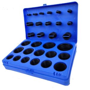 Premium Quality O Ring service Kit inches Size (386 pieces) Rubber Nitrile Metric O Rings Box    Box 30 Sizes