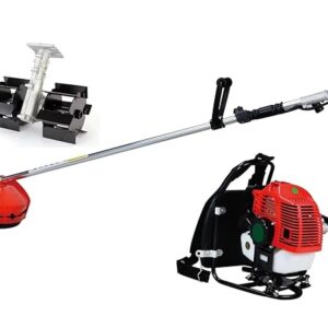 Siddhi Backpack  4 Stroke Multi Crop Brush Cutter with Flat Tiller Attachment