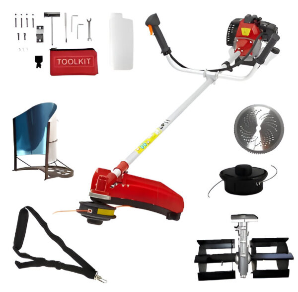 Side pack Multi Crop Brush Cutter with Flat Tiller