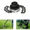Heavy Duty Chain Trimmer Head Attachment for Petrol Brush Cutter