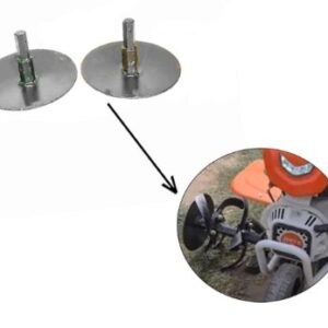 2 Pcs of Side Disc for 7 & 9 HP Petrol Power Tiller