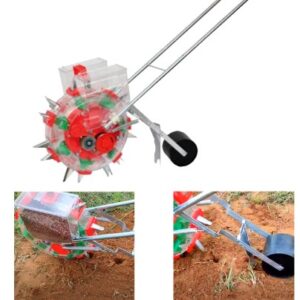 Double Barrel Manual Seeder and Fertilizer machine for Agriculture Purposes