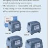Hailea HAP 60 Hi-blow Air Pump 60L/M 45W For Aquarium Or Biofloc Tank - Image 2