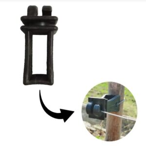 Plastic Insulator for Solar Fencing 100 Pcs