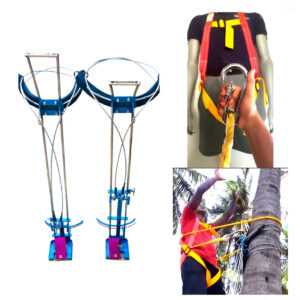 Coconut and Palm Tree Climber machine with 150 kg weighing capacity with Full body safety belt