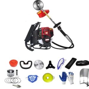 Backpack Brush Cutter 35 cc 4 Stroke Engine with Accessories
