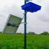Solar Smart Radar 360 Degree Rotating water proof Light Insect Trap with Siren Alarm - Image 4