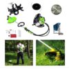 Back pack 2 strokes 52 cc brush cutter with round tiller attachment - Image 2