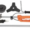 Neptune BC-1200E 2 in 1 Electric Brush Cutter with Grass Trimmer - Image 3