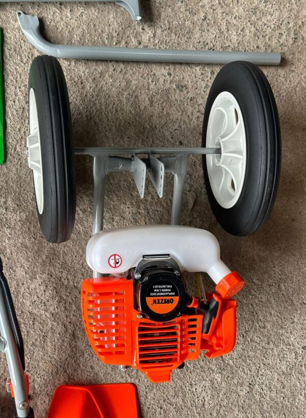 Siddhi 4 Stroke 35 CC Hand Push/ Trolley Type Brush Cutter with Accessories - Image 5