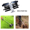 Kisankraft KK-HC-3528 Hoe Cutter for Brush Cutter,28 mm