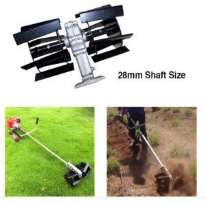 Kisankraft KK-HC-3528 Hoe Cutter for Brush Cutter,28 mm