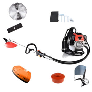 Neptune BC-520-BPK, 51.7 cc 2 Stroke Backpack Brush Cutter with Multiple Accessories
