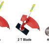 Neptune BC-360, 35.8cc 4 Stroke 3-in-1 Side pack Brush Cutter - Image 3