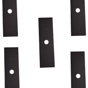 12 inch Rectangular Carbon Steel Blade Attachment for Petrol Brush Cutter (Pack of 5)