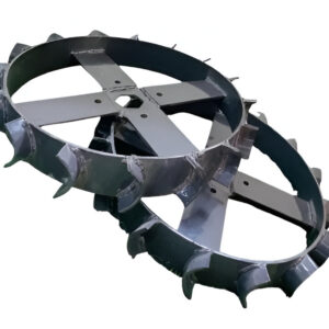 Siddhi Robust 2 Pcs of 16 inch Iron Wheel for 7 to 9 HP Petrol Power Tiller