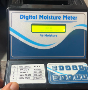 Digital Grain Moisture Meter for crops like Wheat, Paddy, Rice, Maize etc.