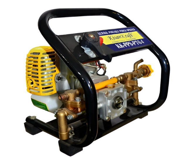 Kisankraft 4 Stroke Portable Power Sprayer KK-PPS-P764,with Hose Pipe & Spray Gun