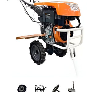 10HP Diesel Operated Power Weeder with Kama Engine from Mitsuyama Brand