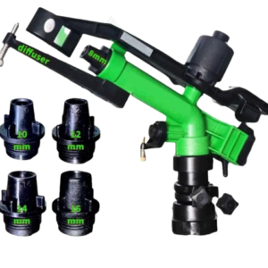Siddhi Plastic 1.25 inch Rain Gun to irrigate crops (without stand)