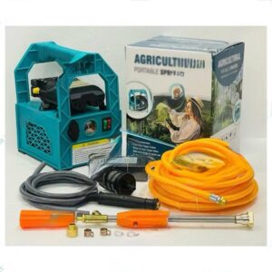 Heavy Duty Double Motor Portable Battery Sprayer 12V 12Ah Battery 10 meter Premium Braided Hose Pipe