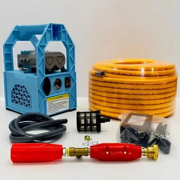 Heavy Duty 250 PSI Double Motor Portable Battery Sprayer 12V 14Ah Battery 50 Meter Hose Pipe - Image 4