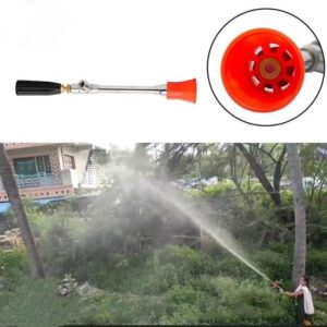 Premium 3-Feet 90 cm Ceramic-Tip Italian-Style Spray Gun Boom Flow Cap Gun For HTP Pump and Power Sprayers