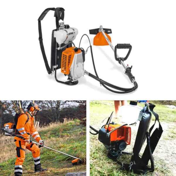 Stihl FR-3001 Backpack Brush Cutter 1.1HP, 2 Stroke 30.5cc with 2 T Blade - Image 3