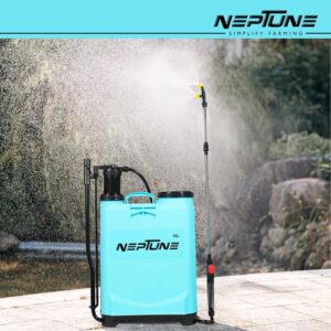 Neptune NF-02 16L Knapsack Hand Operated Sprayer for Gardening, Farming & Sanitization