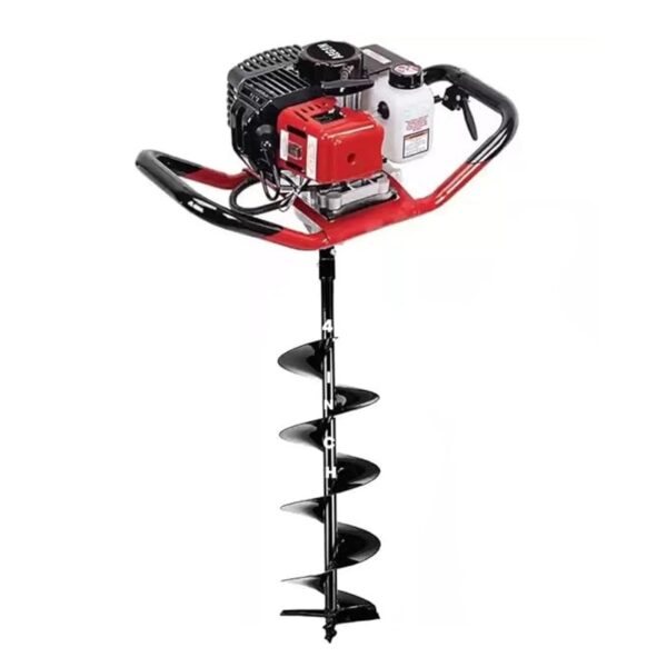 Siddhi Agritech Heavy Duty 52-cc 2-stroke with 101.6 mm (4 inch) Drill Bit For Earth Auger/ Post Hole Digger Machine
