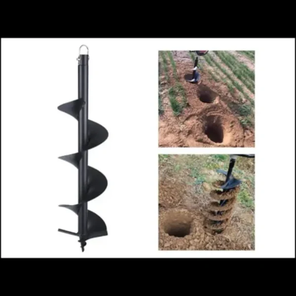 Siddhi Agritech Heavy Duty 52-cc 2-stroke with 152.4 mm (6 inch) Drill Bit For Earth Auger/ Post Hole Digger Machine - Image 2