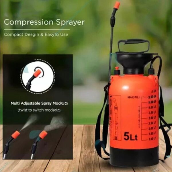 Siddhi 5L Manual Gardening Water Pump Sprayer for All Type of Agricultural Fields and Gardening purposes - Image 2