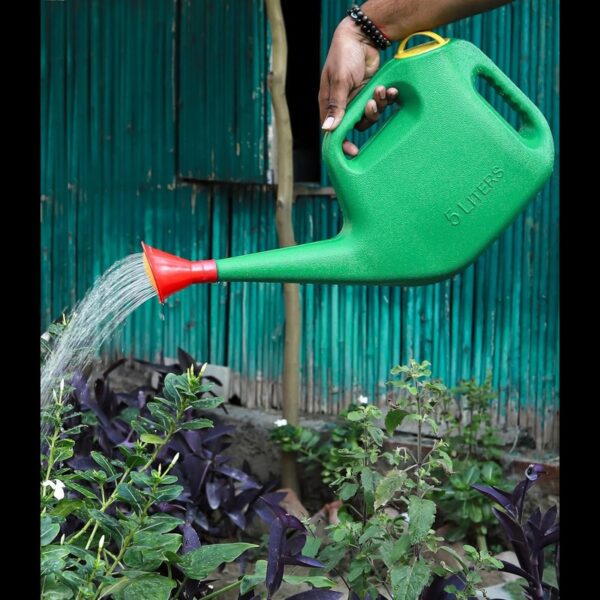 Siddhi Agritech 5 Liter High Grade Plastic Water Can for Gardening - Image 2