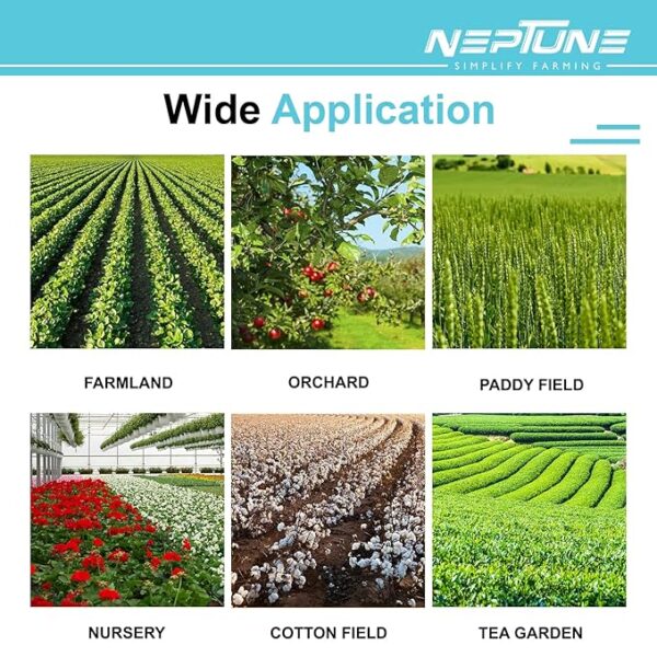 Neptune VN-12, 18L Knapsack 12V/8AH Battery Operated Sprayer With LED Light - Image 2