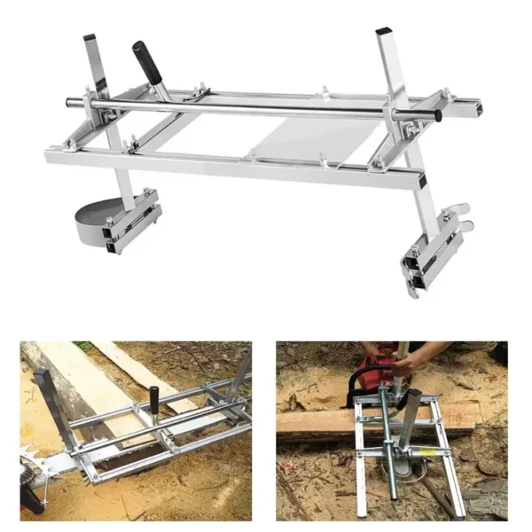 Siddhi Agritech Portable Chainsaw Mill Attachment for 14 to 24 inch(35.56cm-61cm) Guide Bar - Image 2
