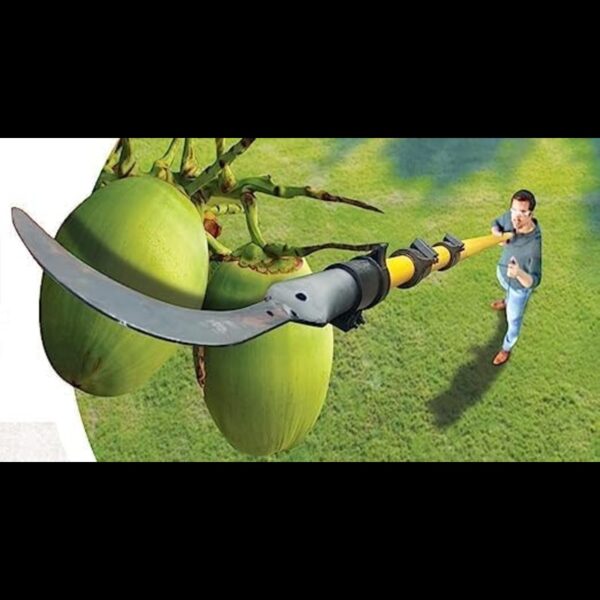Siddhi Agritech 2 Pcs of Coconut Plucker Attachment of 2 High Carbon Steel Blades - Image 3