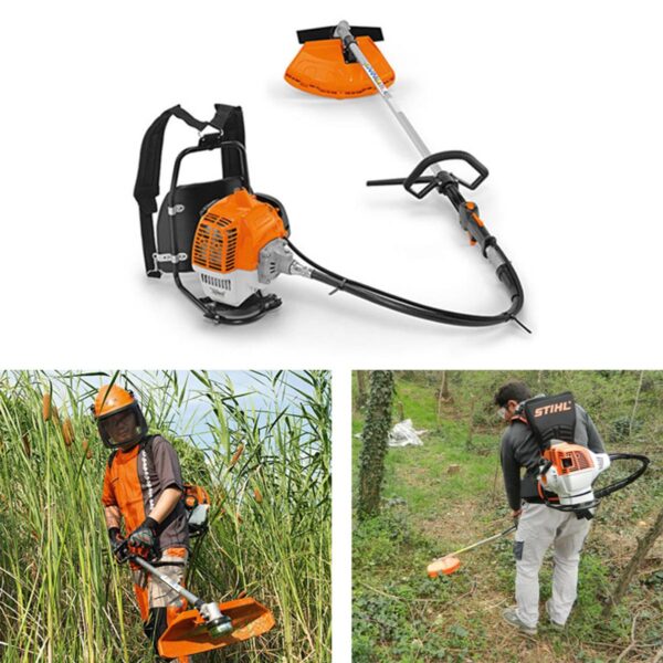 Stihl Backpack Brush Cutter FR 230, With 2 Stroke 40.2cc Air Cooled Petrol Engine For Agriculture & Gardening - Image 3
