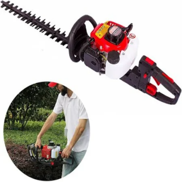 Siddhi Agritech Heavy Duty Petrol Hedge Trimmer With 2-stroke 25.6-cc 24 inch Bar Length | Ideal for Trimming Purposes - Image 3