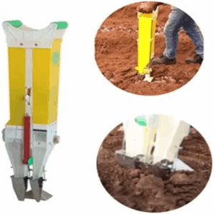 Siddhi Double Barrel Manual Seeder and Fertilizer for Agriculture