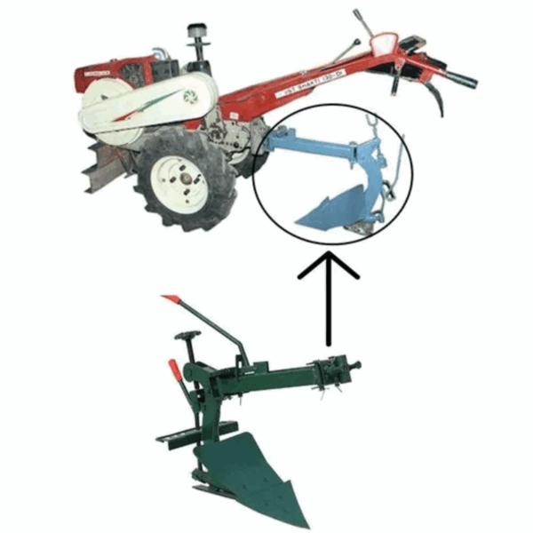 Siddhi Heavy Ridger cum Reversible Plough for 7 to 12 HP Power Tiller - Image 2